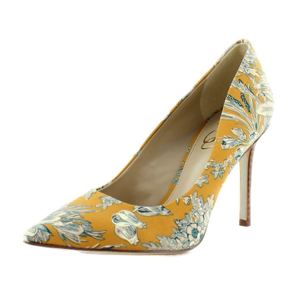 Sam Edelman Hazel Washed Marigold Fabric (Wide) - Picture 3 of 8